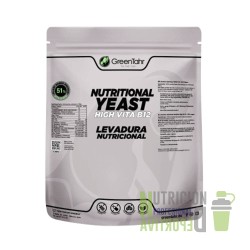 comprar levadura nutricional GreenTahr rica en vitaminas grupo B en copos, con un 51% de proteína, súper-alimento nutrición depo