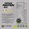 Comprar mix de proteínas veganas ecológicas sabor vainilla GreenTahr con 75% de proteina